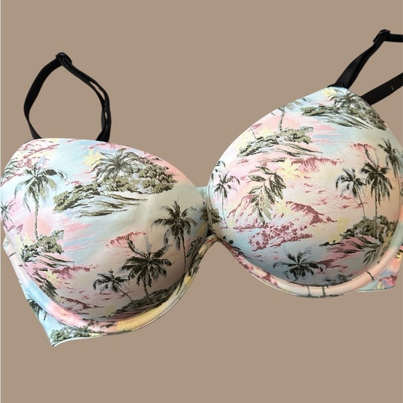 NWOT Victoria Secret Size 34 D Bra Tropical Vibes - Picture 1 of 3